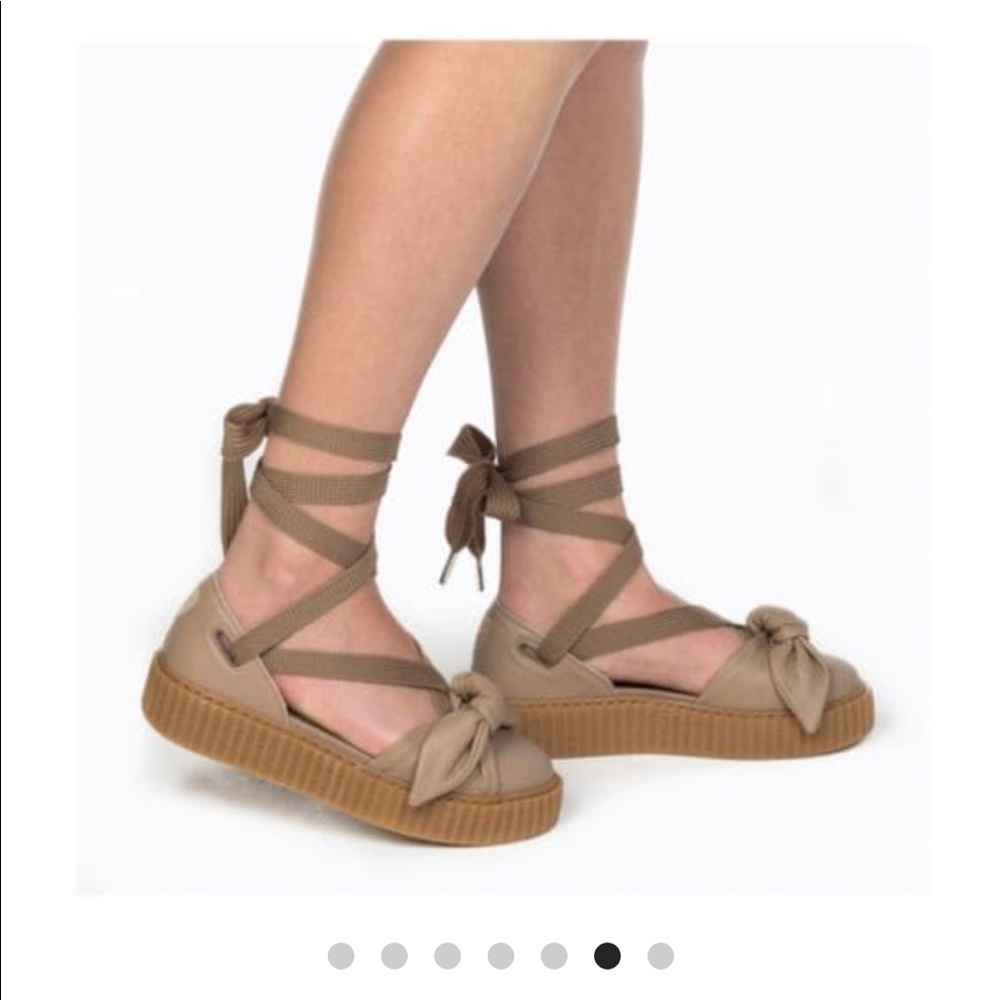 Rihanna Fenty Puma Bow Creeper Sandal